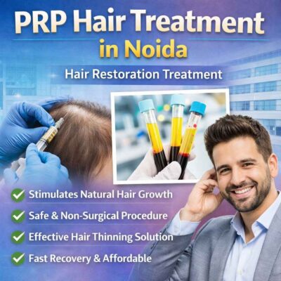 PRP hair treatment in Noida.